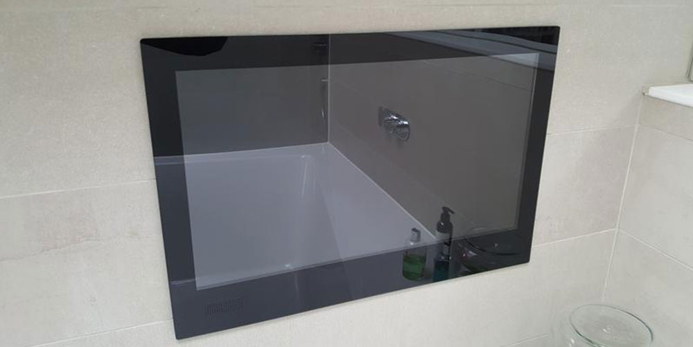 Bathroom Television Installation